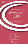 Pergolesi Suite Two-Part choral sheet music cover